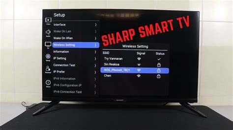 SHARP Smart TV Wi